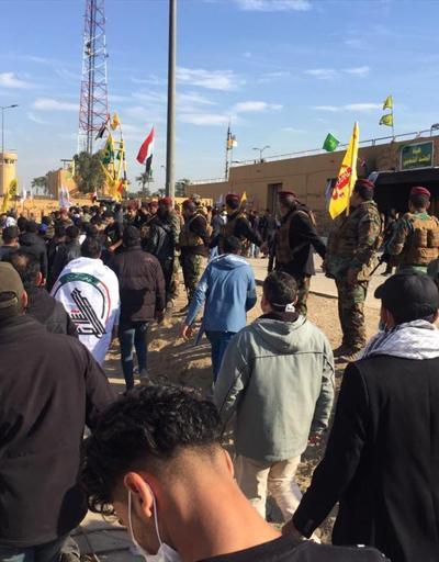 Iraklı milisler ABD Büyükelçiliği önünden çekilmeye başladı