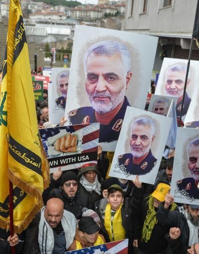 İstanbulda, Kasım Süleymaninin öldürülmesi protesto edildi