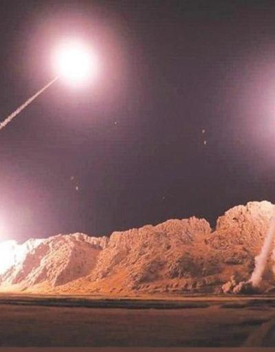İrandan ABDye misilleme: Onlarca füzeyle vurduk