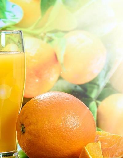 Dengesiz havalara karşı portakal suyu