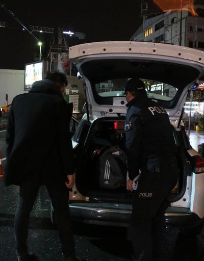Araçlar didik didik arandı İstanbulda huzur uygulaması