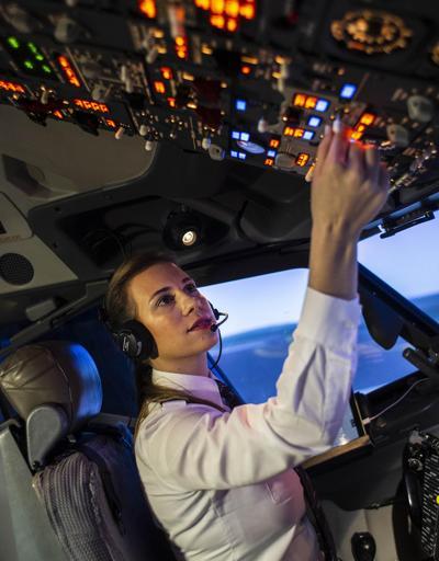 Kadın pilot sayısında  tarihi rekor kırıldı