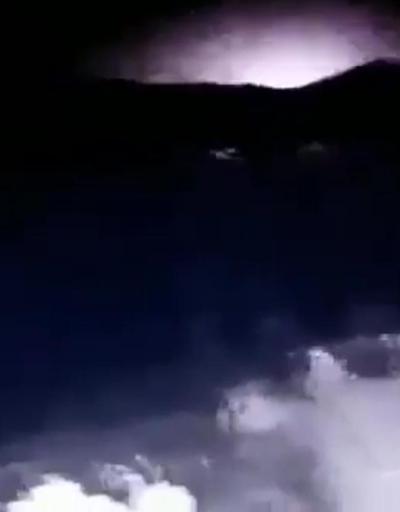 Elazığ depreminde korkutan ışık patlaması