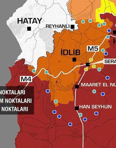 Suriye’deki stratejik M5 kara yolu üzerinde mücadele sürüyor