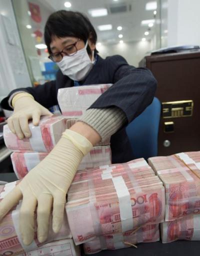 Çinde Covid-19 ile mücadelede banknotlar dezenfekte ediliyor
