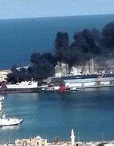 Libya Limanlar Müdürlüğü: Bombalanan Trablus Limanında Türk gemisi bulunmuyor