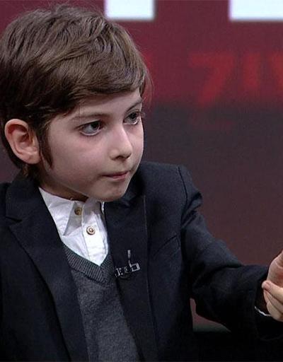 Küçük filozof Atakan CNN TÜRKte soruları yanıtladı