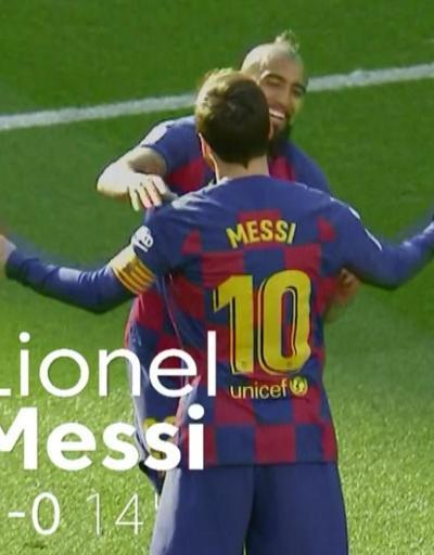Lionel Messi 4 golle coştu