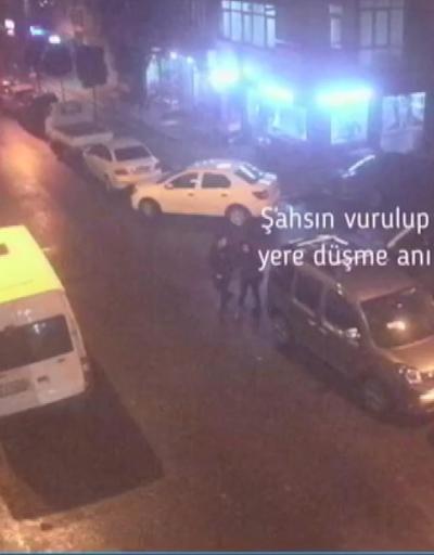 Fenerbahçenin tribün liderinin vurulma anı kamerada