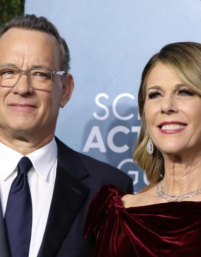 Koronavirüse yakalanan ünlü oyuncu Tom Hanks ve eşinden ilk kare