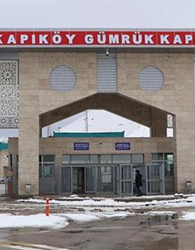 Kapıköy Kara Hudut Kapısında giriş çıkışlar durduruldu