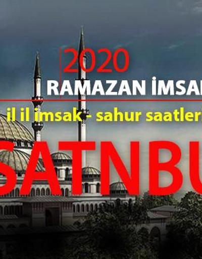 İstanbul imsakiye 2020 Ramazan: 24 Nisan İstanbul imsak saati