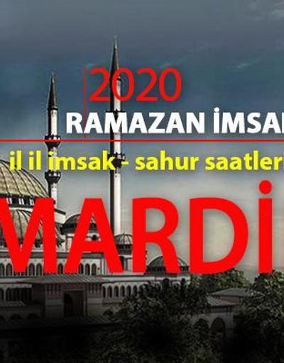 Mardin imsakiye: 2020 Ramazan - 24 Nisan Mardin imsak saati