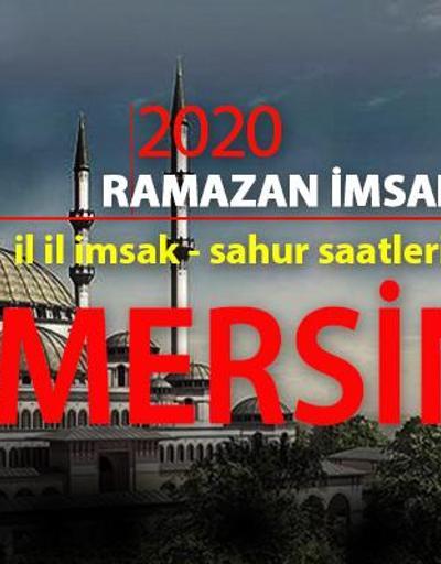 Mersin imsakiye: 2020 Ramazan - 24 Nisan Mersin imsak saati