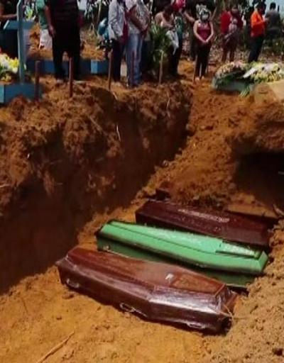 Brezilyada toplu mezarlar kazılmaya başlandı