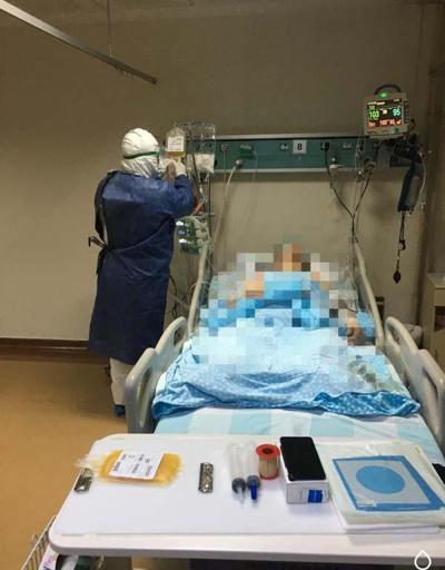 Erzurumda immün plazma tedavisi, 70 yaşındaki hastaya uygulandı