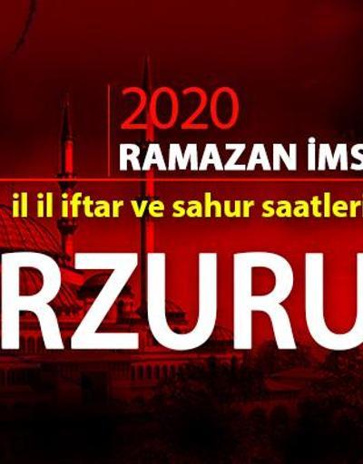 Erzurum imsakiyesi 2020… 25 Nisan Erzurum iftar vakti ne zaman, akşam ezanı saat kaçta