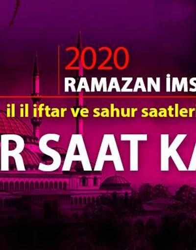 İftar saatleri Ramazan 2020… İl il iftar vakitleri ve imsakiye sayfaları
