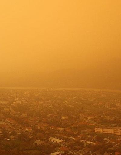 Türkiye, hafta sonuna kadar çöl tozu etkisinde kalacak