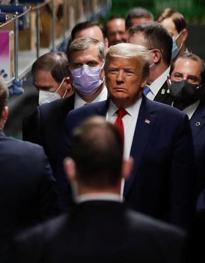Trump yine maske takmadı