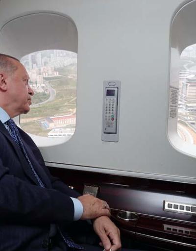 Cumhurbaşkanı Erdoğandan Başakşehir Çam ve Sakura Şehir Hastanesinde inceleme
