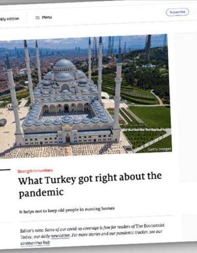 Dünyaca ünlü dergiden Türkiye’ye övgü