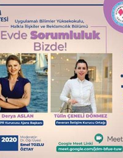 İstanbul Gelişim Üniversitesi öğrencilerinden webinar ‘‘sosyal izolasyon döneminde evde kadının rolü ve iş yaşamına etkisi’’