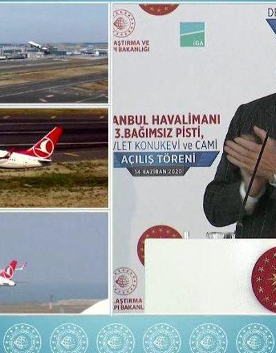 İstanbul Havalimanından ilk defa aynı anda 3 uçak havalandı Uçuş kodlarında dikkat çeken detay...