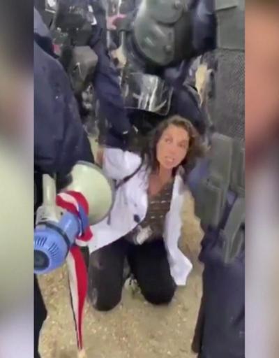 Son dakika: Fransada hemşireye ters kelepçe | Video
