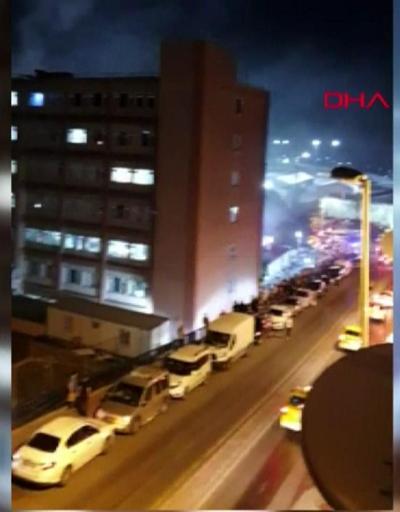 İstanbul Eğitim Araştırma Hastanesinde yangın | Video