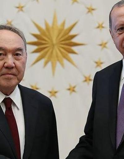 Cumhurbaşkanı Erdoğan, Nazarbayev ile görüştü