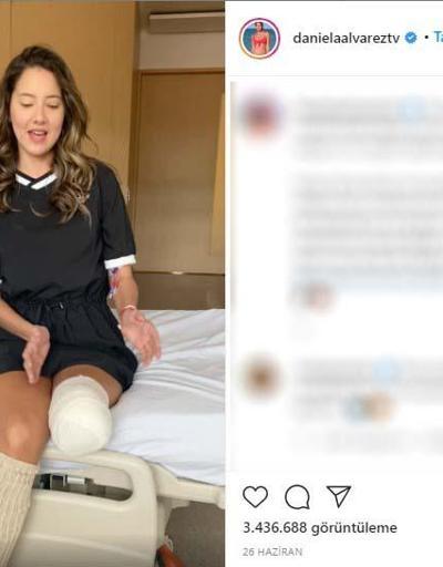 Mide ameliyatı kabusa döndü: Eski Kolombiya Güzeli Daniella Alvarezin bacağı kesildi
