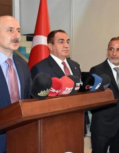 Bakanı Karaismailoğlu: Salgın sürecinde hiçbir şantiyemizi kapatmadık