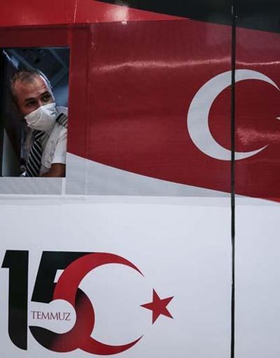15 Temmuz Demokrasi ve Milli Birlik Treni, ilk seferinde Ankaradan hareket etti