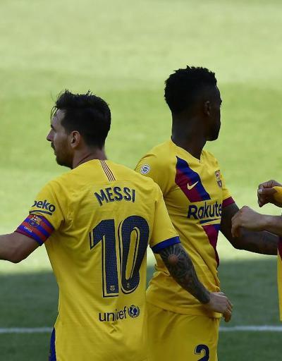 Barcelona 5 golle sezonu bitirdi