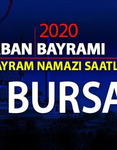 Bursa bayram namazı vakti saat kaçta Diyanet Bursa bayram namazı saati 2020
