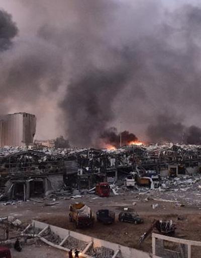 Beyruttaki patlamada 2 bin 750 ton amonyum nitrat infilak etti