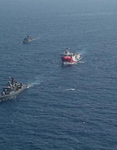 Son Dakika Haberleri: 5 savaş gemisi Oruç Reise refakat ediyor | Video