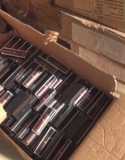 48 koli sahte parfüm ele geçirildi | Video