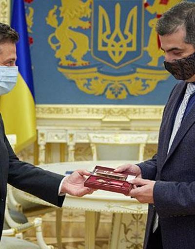 Ukraynadan Baykar Genel Müdürü Bayraktara devlet nişanı