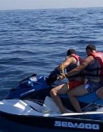Yunanistana jet ski ile kaçmaya çalışan FETÖcüler yakalandı | Video