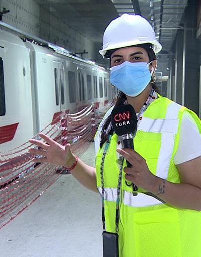 CNN TÜRK Gayrettepe - İst. Havalimanı metrosundaki son durumu görüntüledi | Video