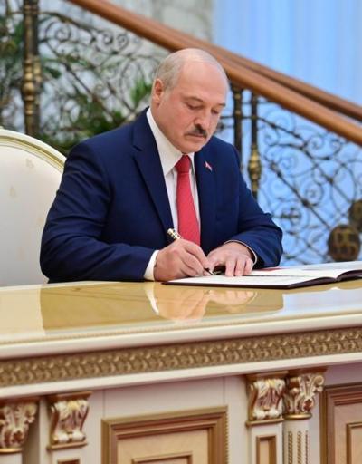 Belarusta Lukaşenko yemin ederek görevine başladı... Almanyadan flaş açıklama