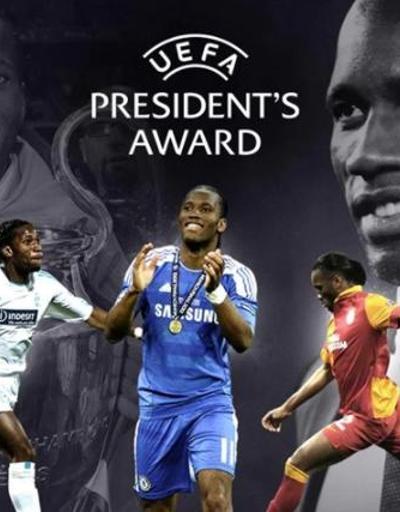 UEFAdan Didier Drogbaya ödül