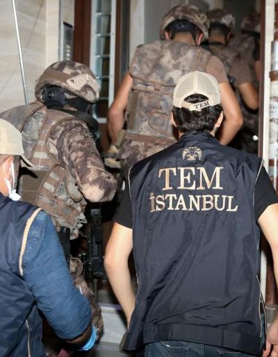 İstanbulda terör operasyonu: Gözaltılar var
