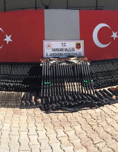 Hakkaride 480 kaçak av tüfeği ele geçirildi