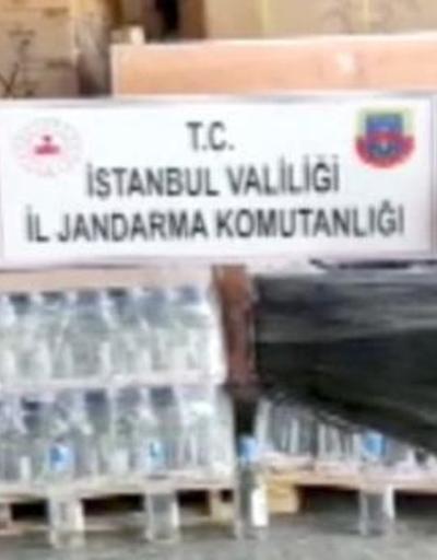 İstanbulda sahte içki operasyonu | Video