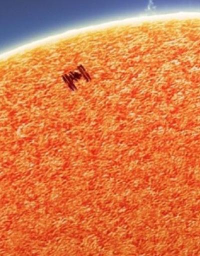 ISS’in Güneş ve Ay’ın önünde geçtiği anlar görüntülendi
