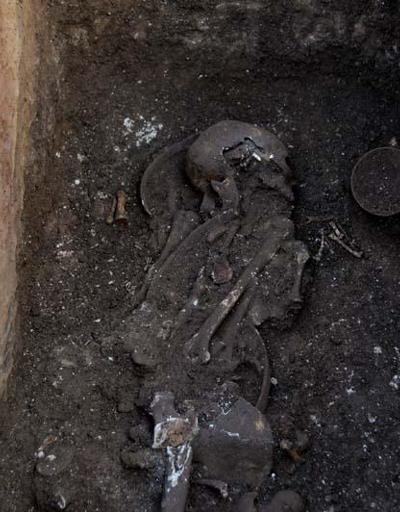 Perre Antik Kentinde 1500 yıllık insan iskeleti bulundu