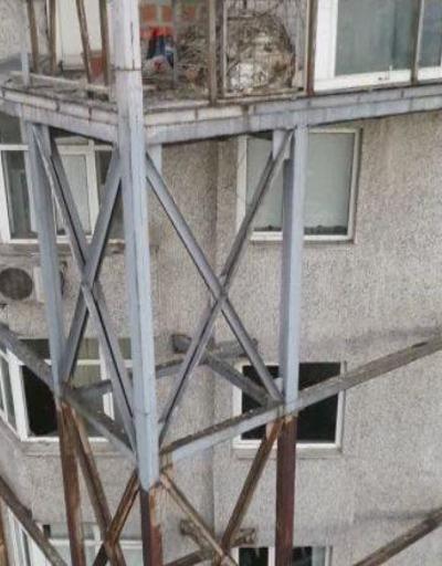 Bakırköydeki 6 katlı bina çelikle güçlendirildi | Video